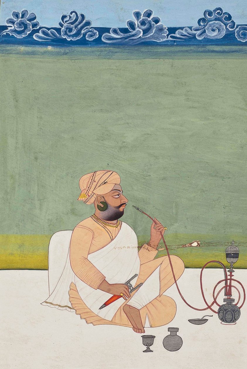 Portrét Kanphata Yogi, c.1800 od Indian School