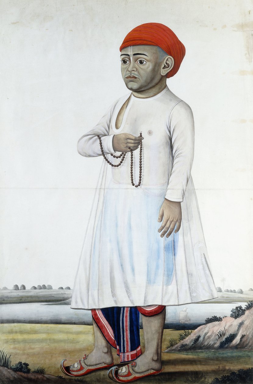 Portrét významné osobnosti, cca 1780-1790 od Indian School