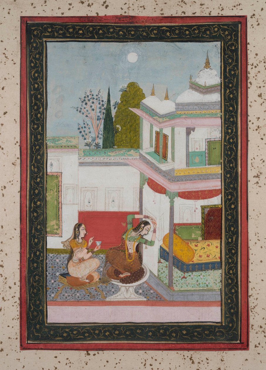 Purvi Ragini, kolem roku 1790 od Indian School