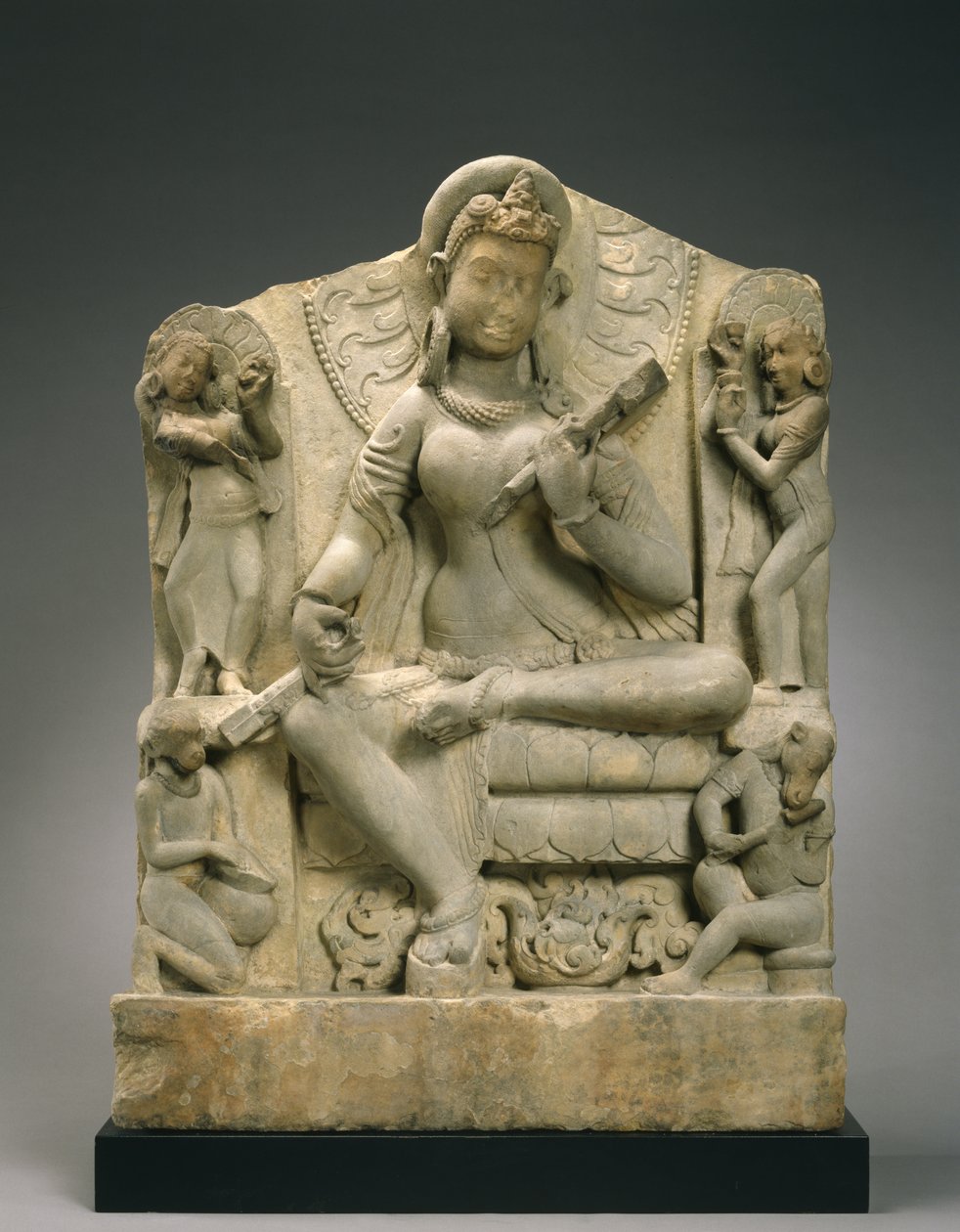 Sarasvati (pískovec) od Indian School