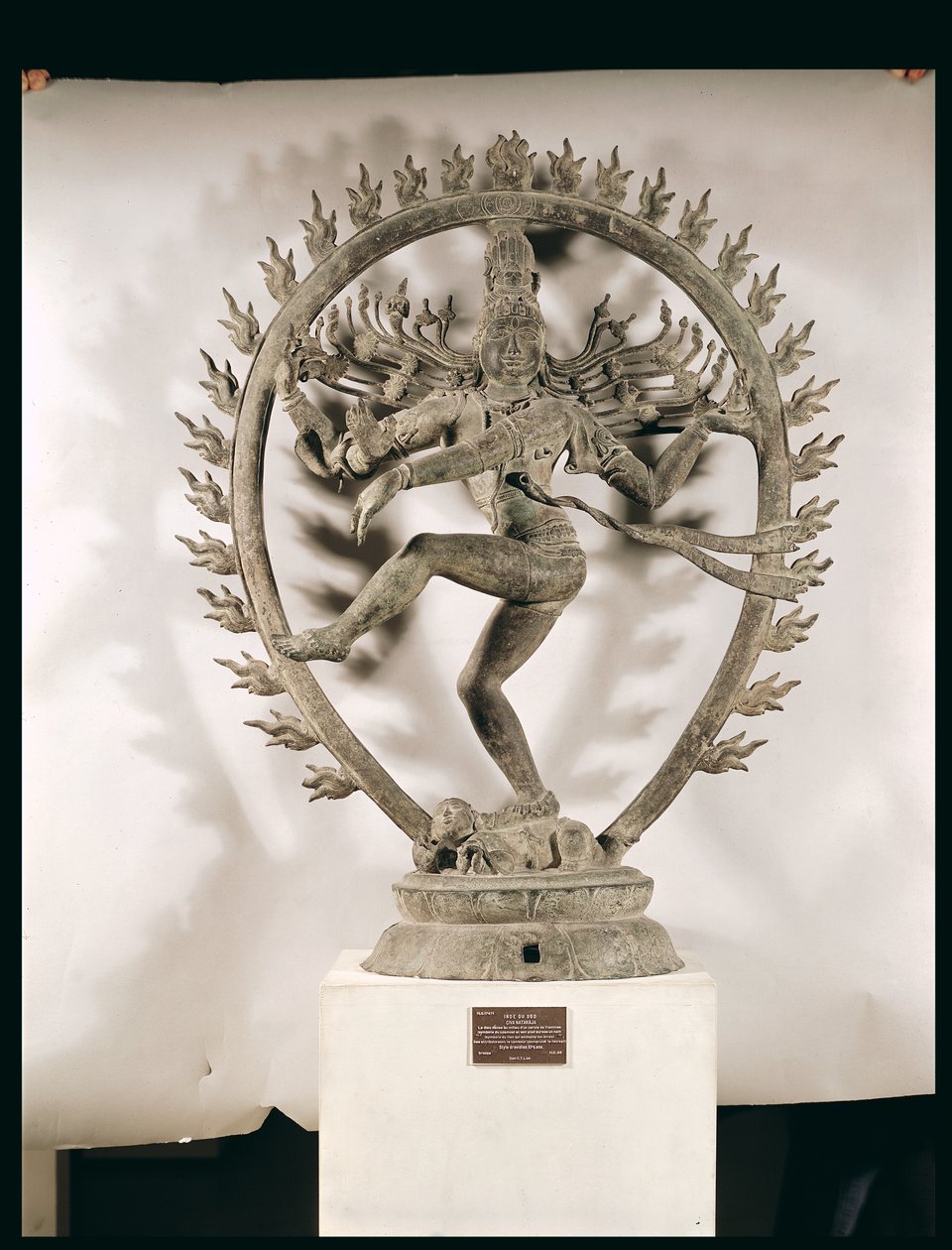 Shiva Nataraja, Dravidian (bronz) (viz také 239922) od Indian School