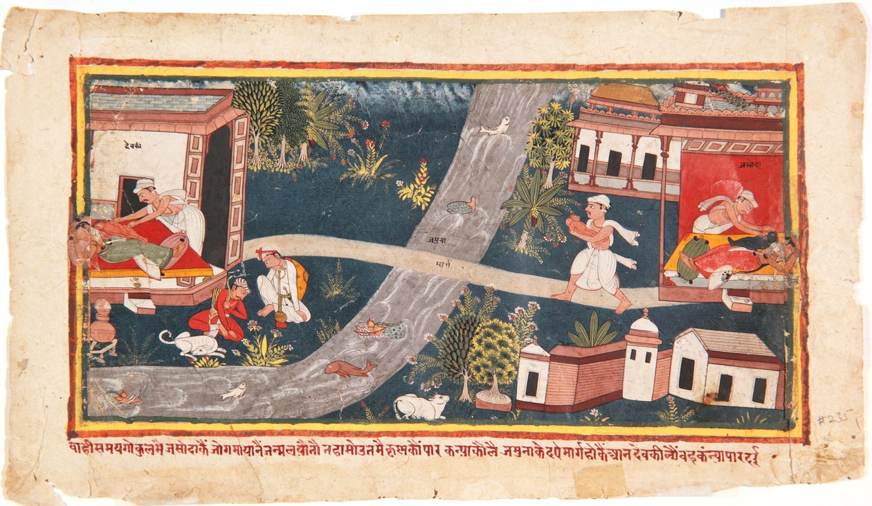 Miminka jsou vyměněná, 1600-25 (neprůhledné wc na papíře) od Indian School