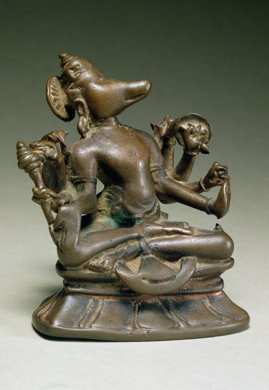Varaha, Gurjara Pratihara, Tamil Nadu (Bronz) od Indian School