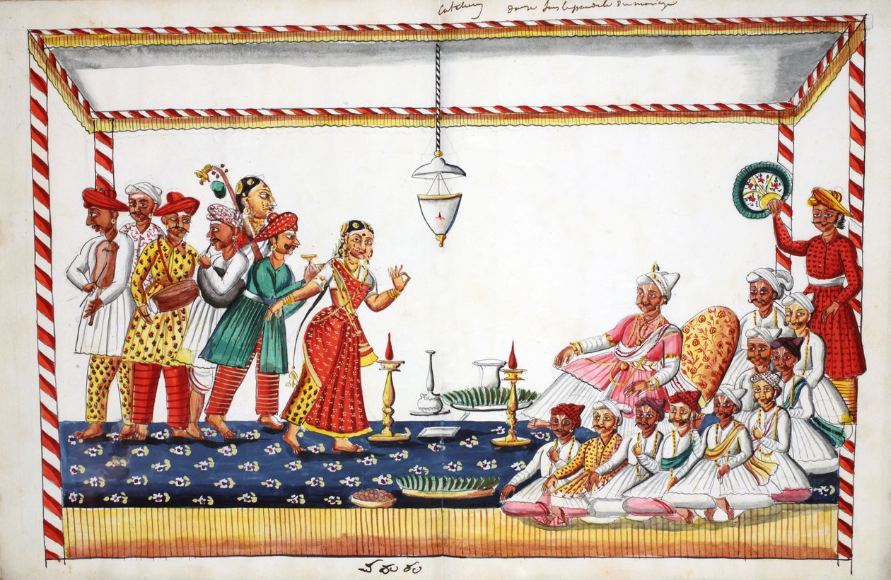 Svatební obřad (wc na papíře) (viz také 908429) od Indian School