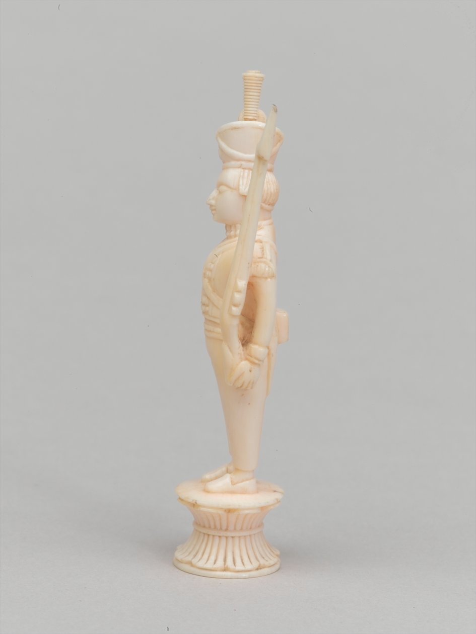 Bílý pěšec, šachová figurka, Indie, cca 1820 od Indian School
