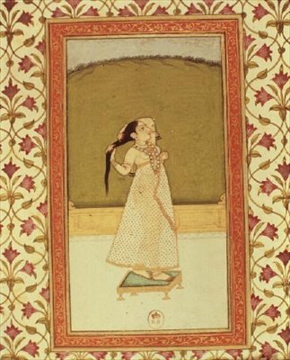 Žena si kartáčuje vlasy od Indian School