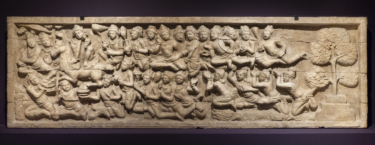 Velký začátek. Indonésie, Jáva, Borodurur. Konec 19. století od Indonesian