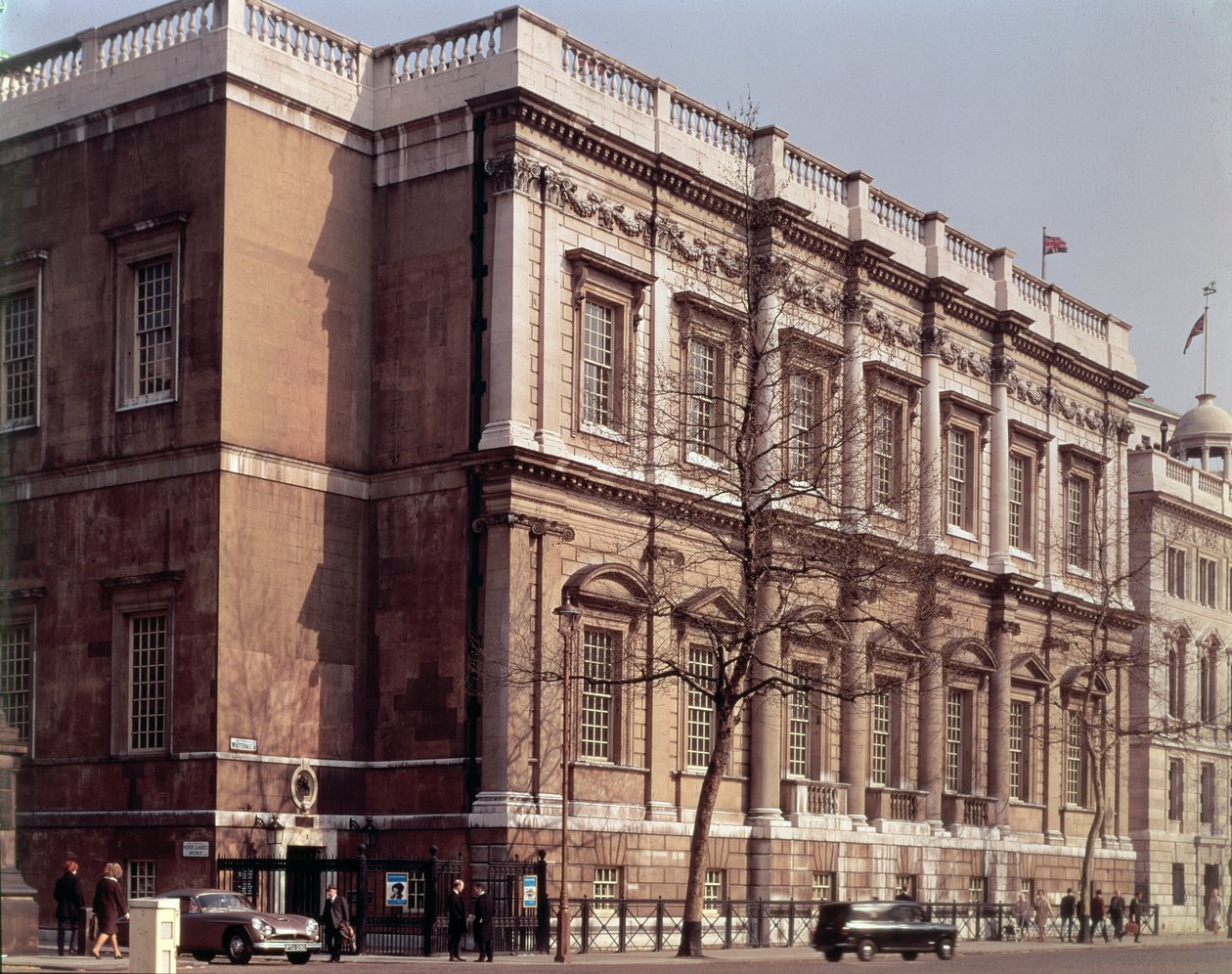 Banketní dům, Whitehall, postavený v roce 1622 (viz také 122651) od Inigo Jones