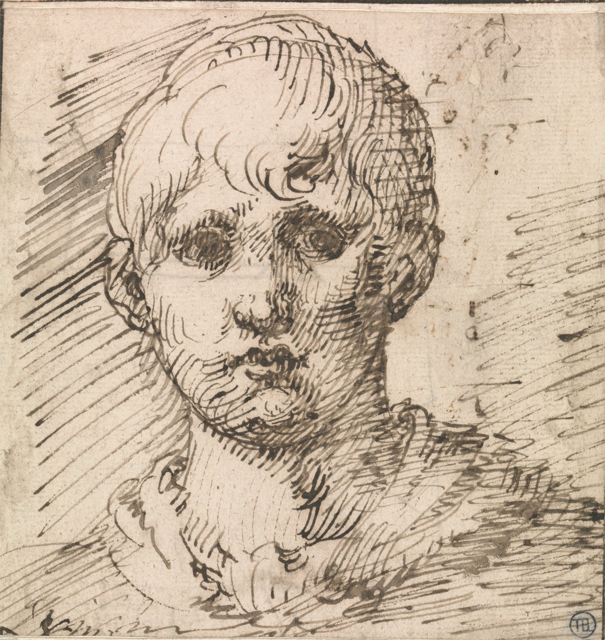 Hlava chlapce od Inigo Jones