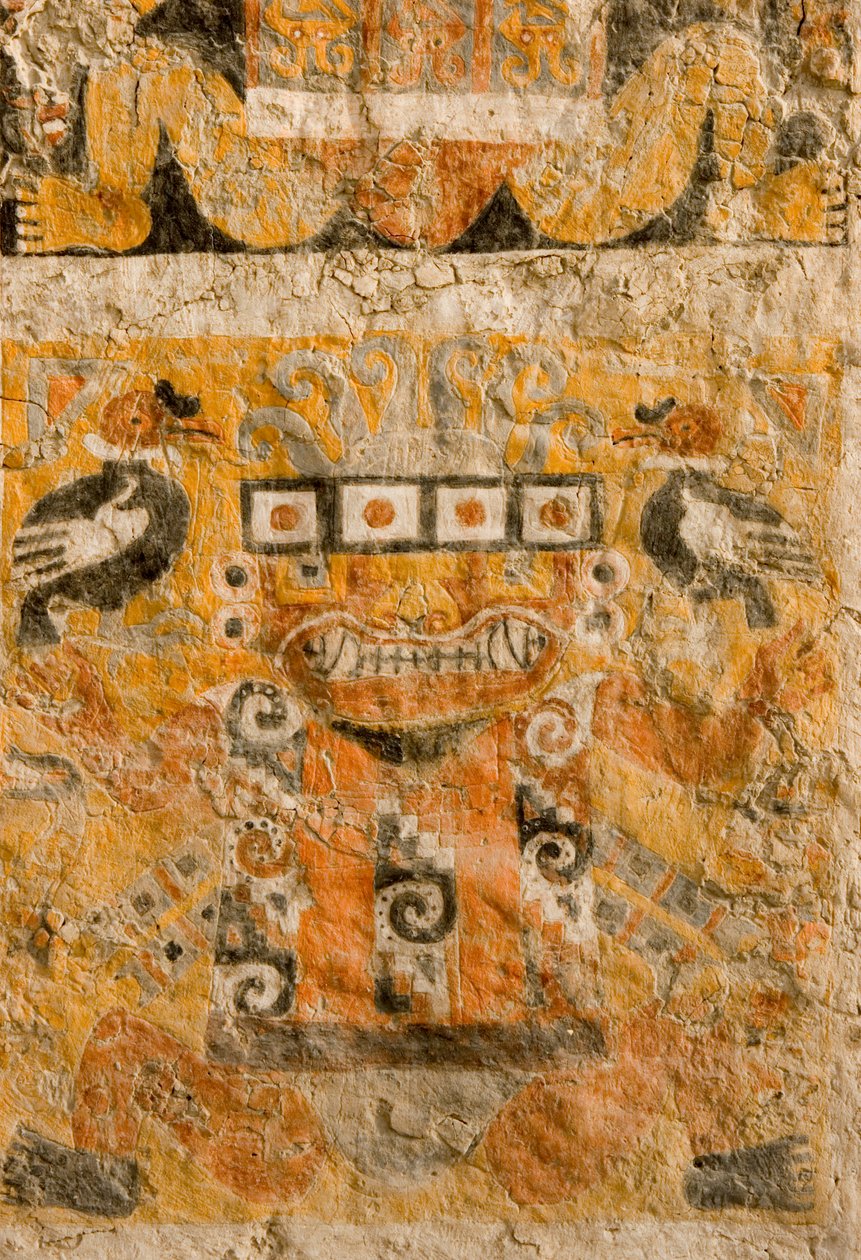 Huaca El Brujo, hlavní pohřebiště v severozápadním rohu El Brujo, 2005 (foto) od Ira Block