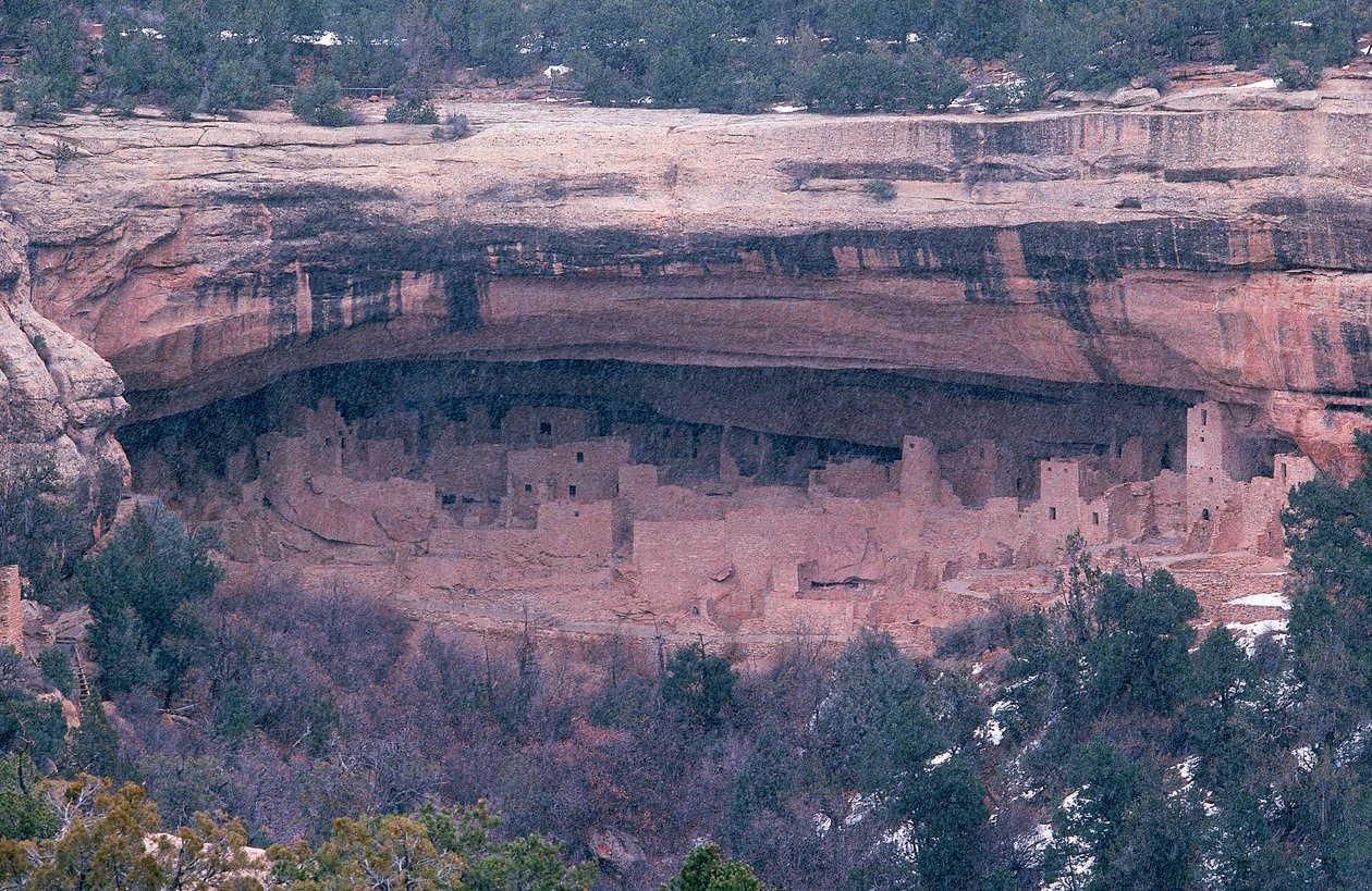 Cliff Palace v národním parku Mesa Verde v jihozápadním cípu země.... od Ira Block