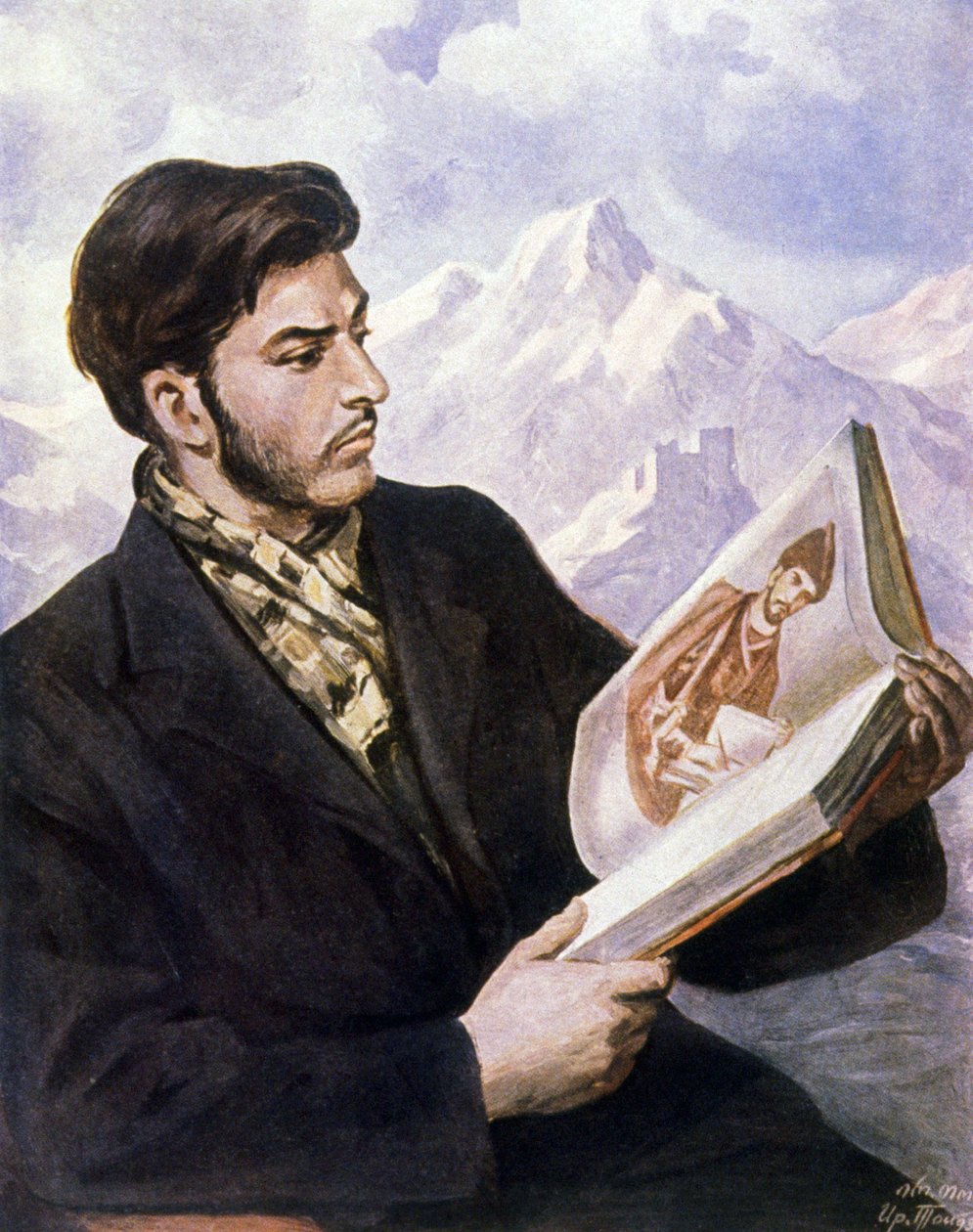 Mladý Stalin od Iraklij (after) Toidze