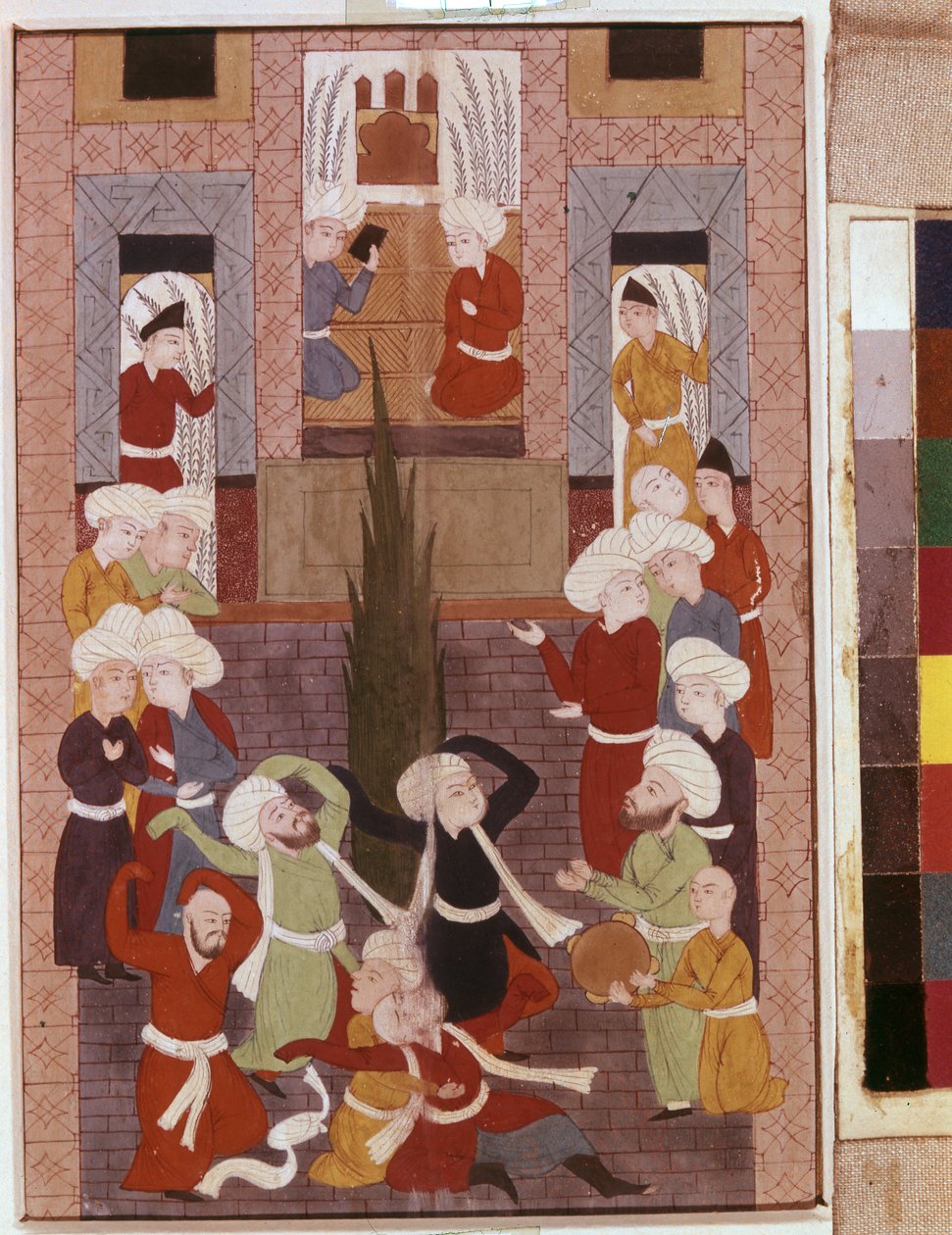 Dervišský tanec od Iranian School