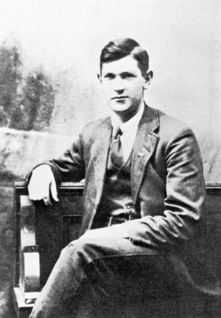 Michael Collins (1890-1922) jako mladý muž od Irish Photographer