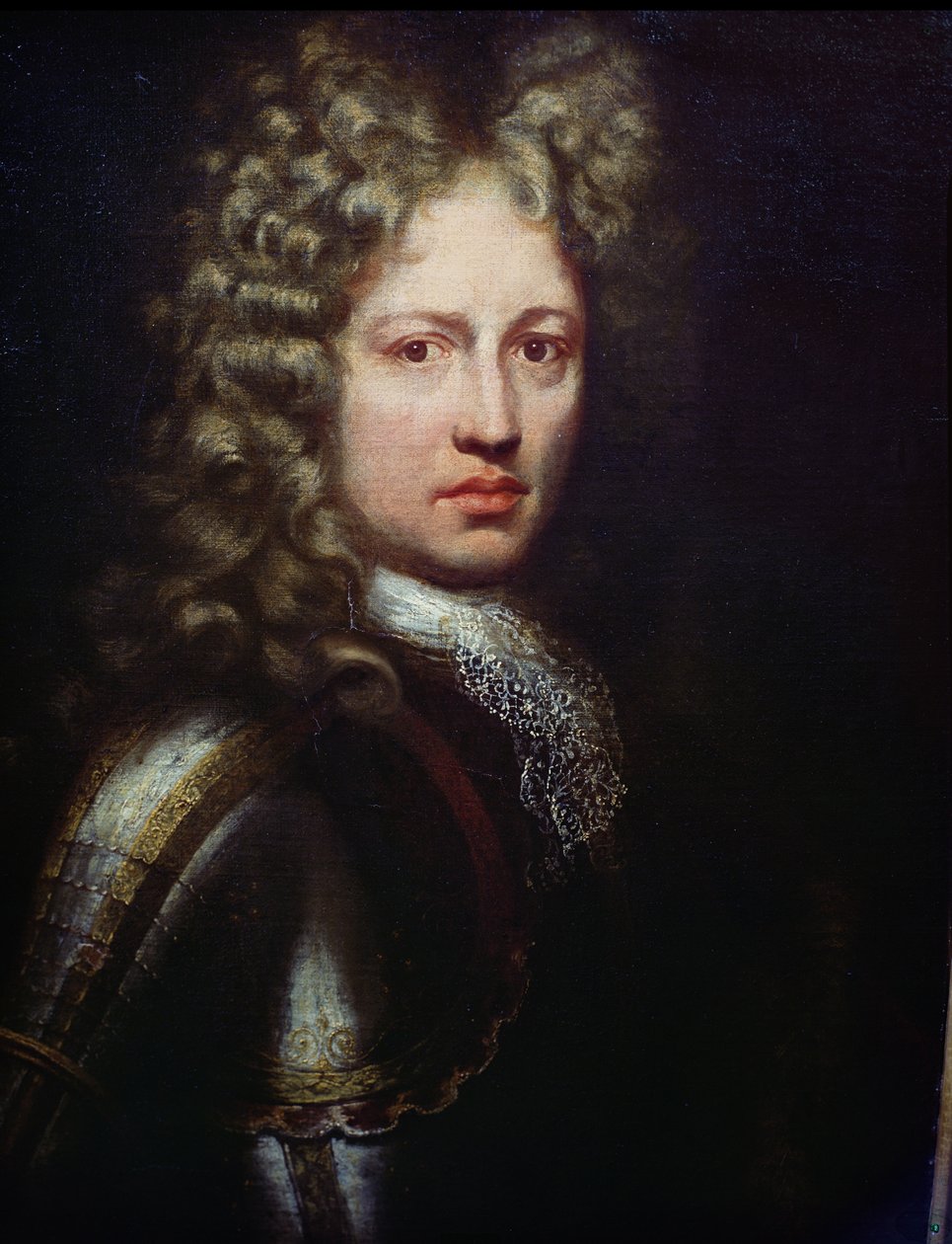 Portrét Patricka Sarsfielda, titulárního hraběte z Lucanu († 1693), irského jakobita a vojáka od Irish School