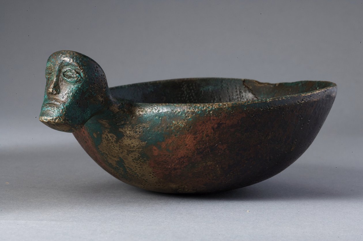 Keltská mísa, pozdní doba železná (bronz) od Iron Age