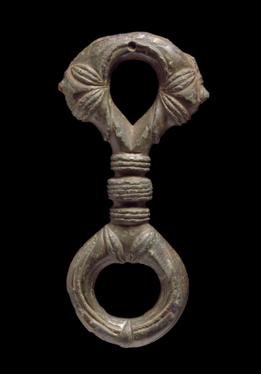 Rukojeť zrcátka (slitina mědi) od Iron Age