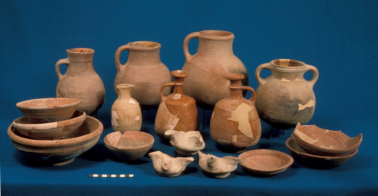 Keramika, město Davidova keramika od Iron Age