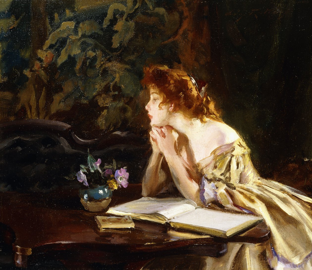 Nečinné okamžiky od Irving Ramsay Wiles