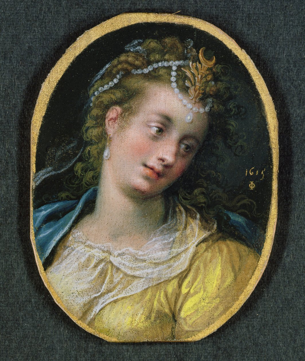 Diana, 1615 od Isaac Oliver