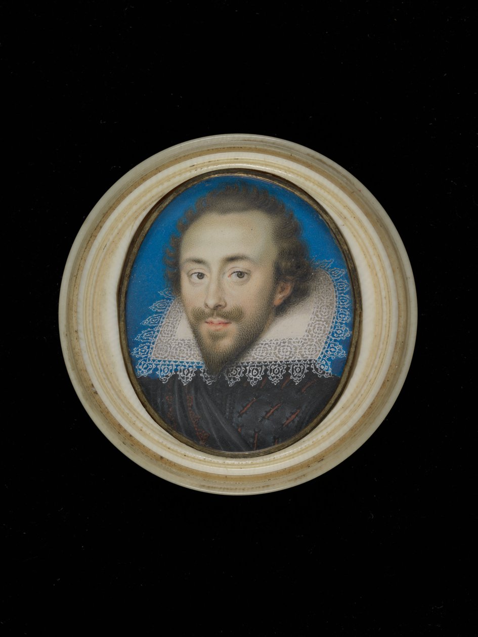 Miniatura Richarda Sackvilla, 3. hraběte z Dorsetu (1589-1624), kolem 1616 (barva těla na pergamenu na kartě) od Isaac Oliver