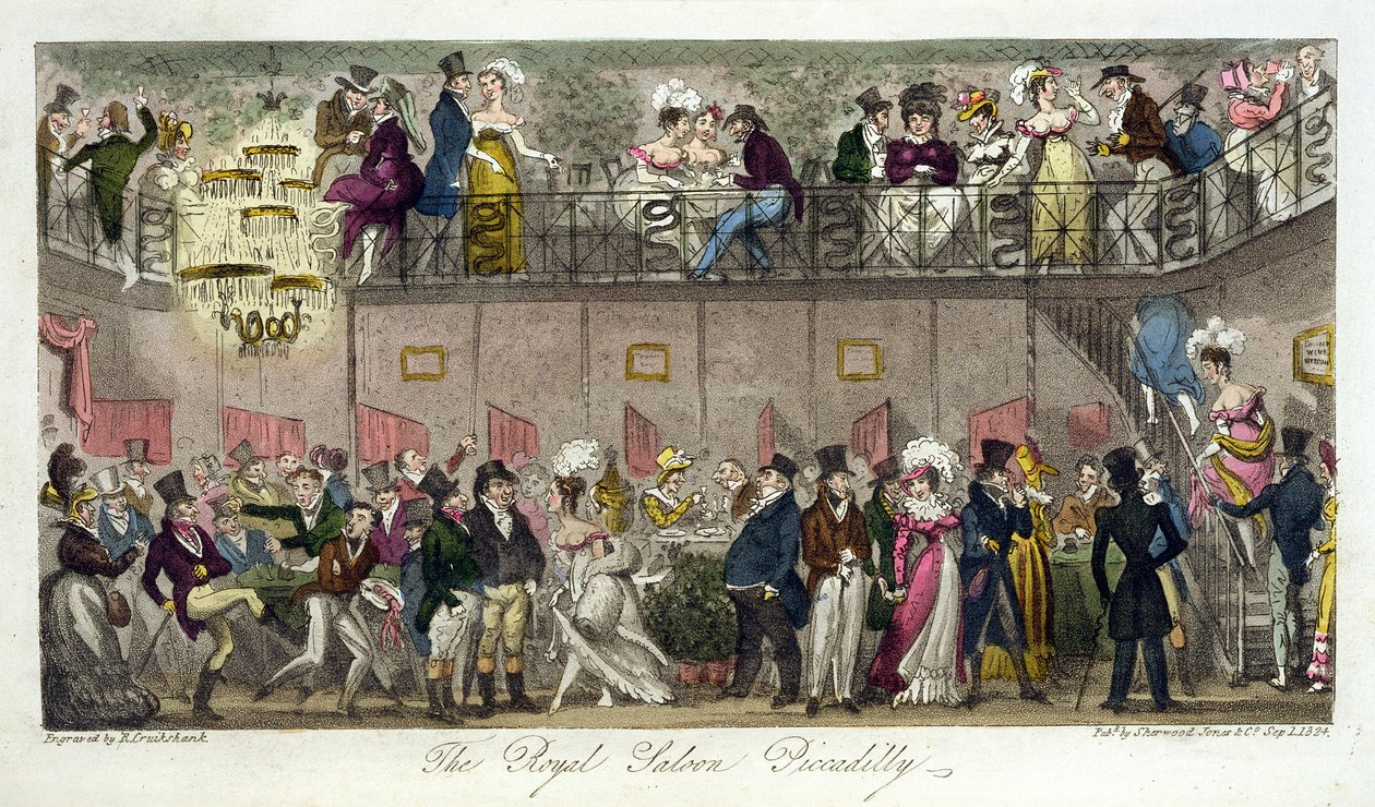The Royal Saloon, Piccadilly, z 