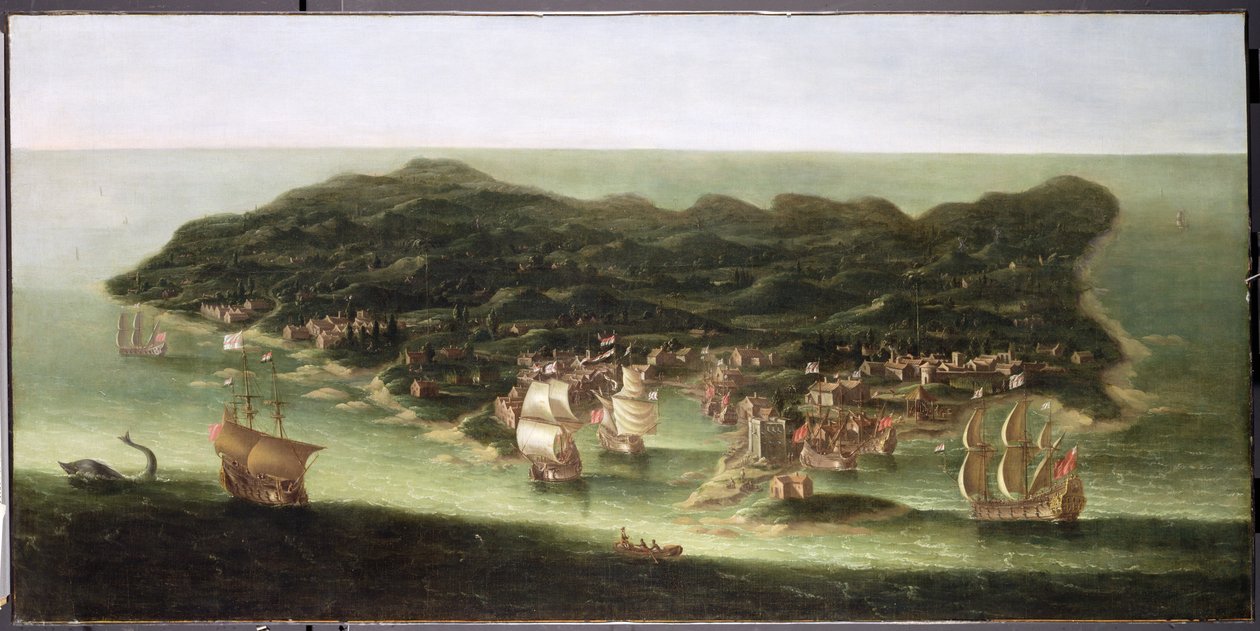 Ostrov Barbados, kolem roku 1694 od Isaac Sailmaker