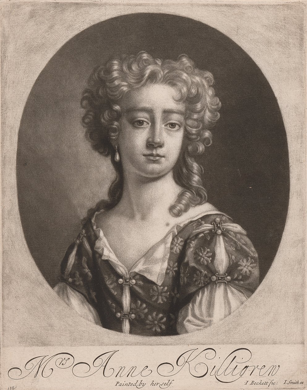 paní Anne Killigrew od Isaac Beckett