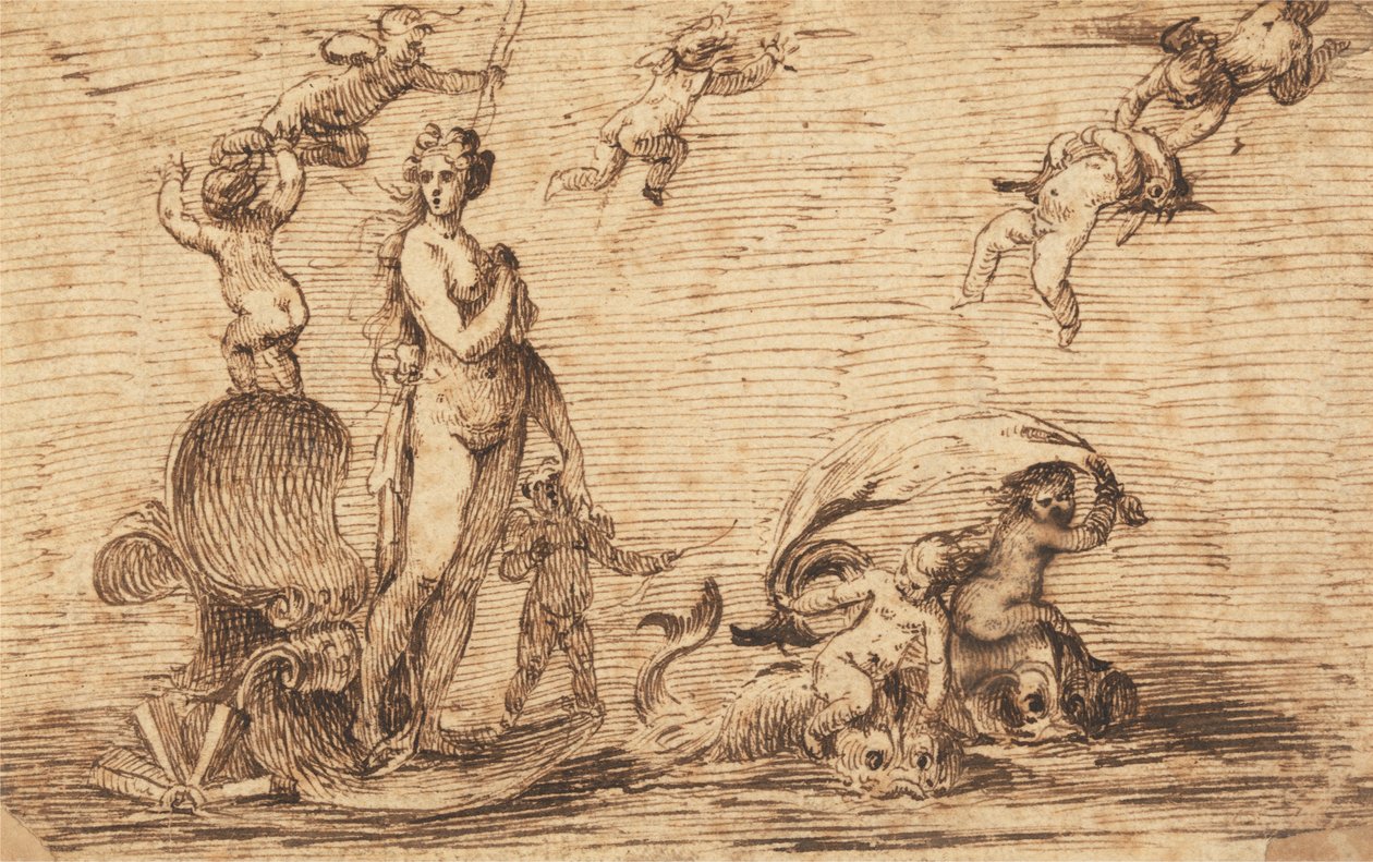 Nymfa Galatea od Isaac Fuller