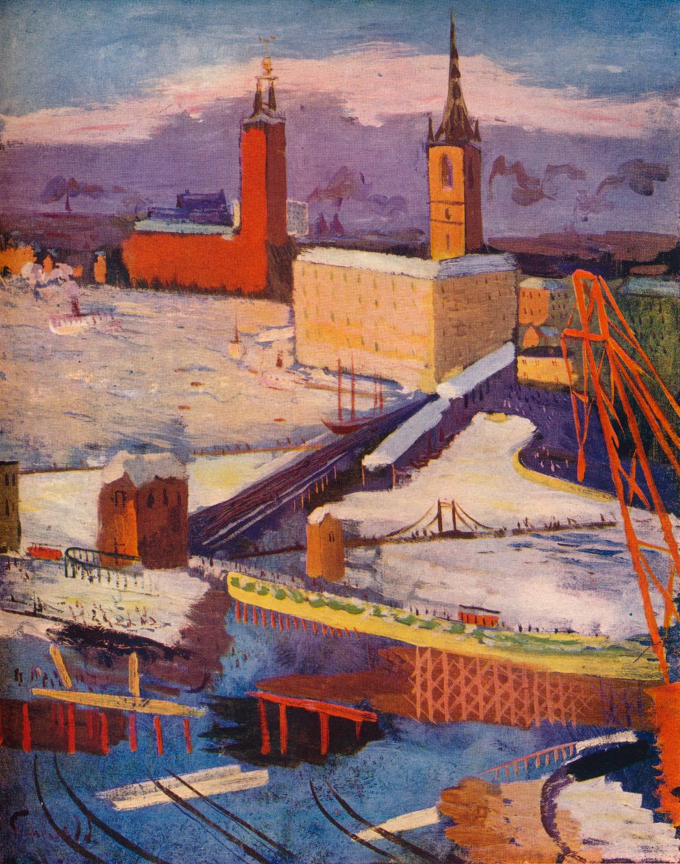 "Stockholm", c1933 1935 od Isaac Grünewald