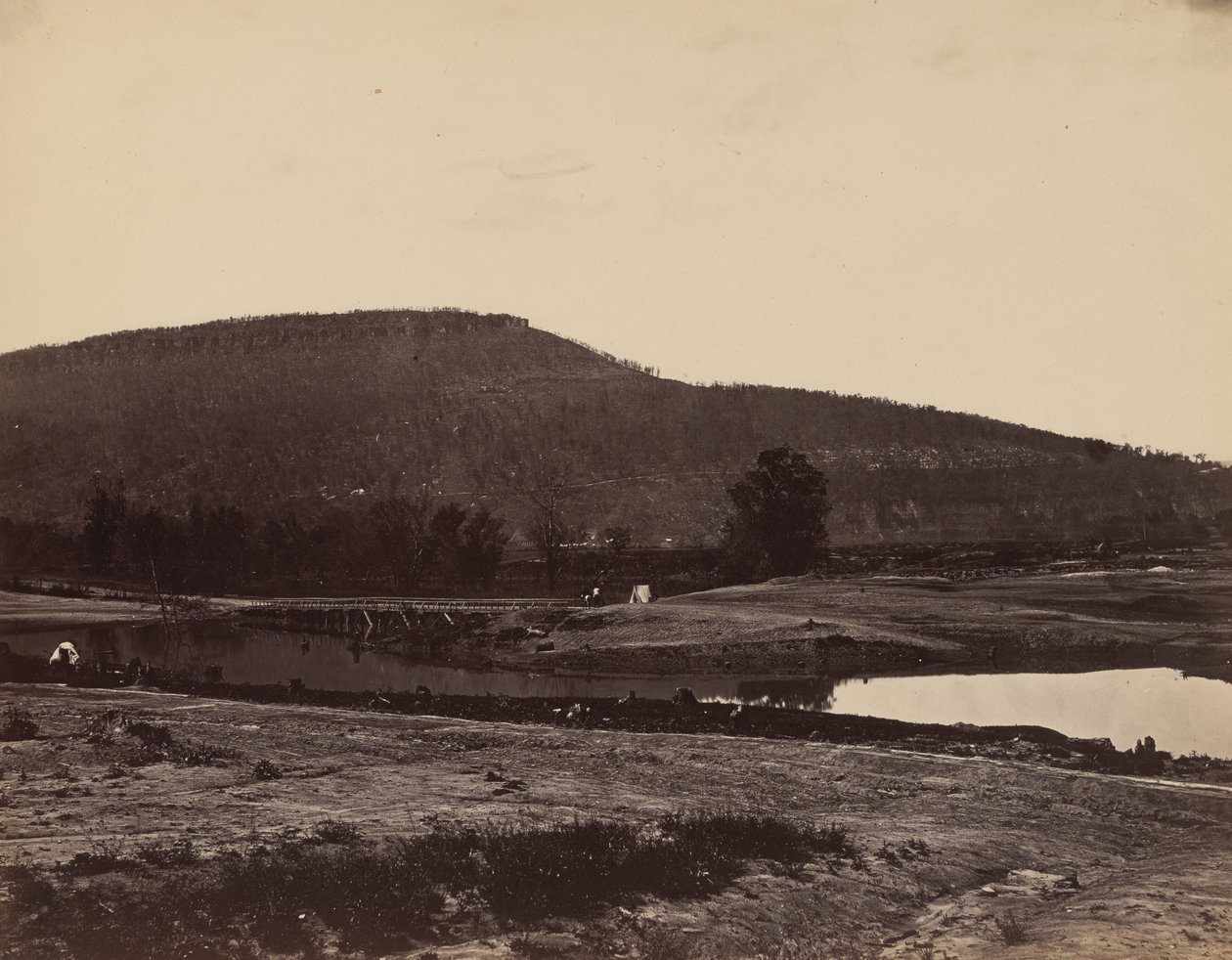 Chattanooga, Tennessee, South End,c. 1864 (foto) od Isaac H. Bonsall