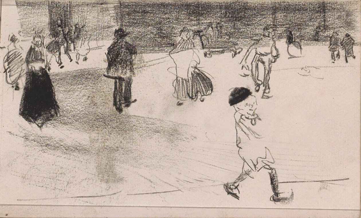 Postavy na ulici od Isaac Israels
