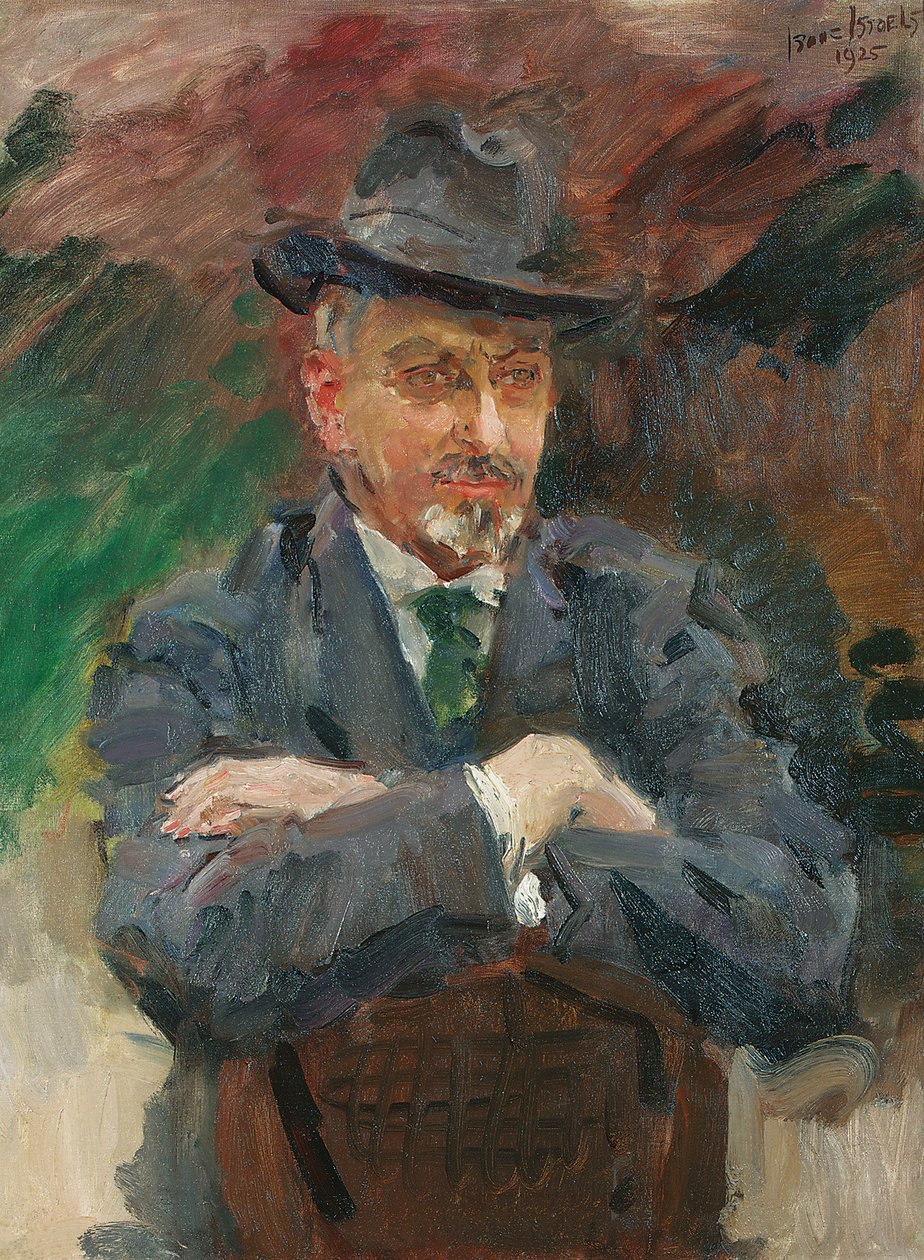 Portrét J. Wolterbeeka Mullera od Isaac Israels