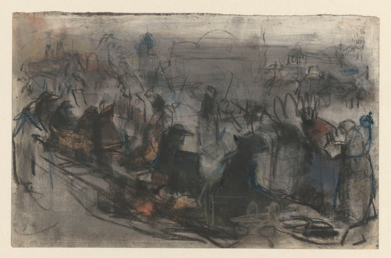 Řada sedících od Isaac Israels