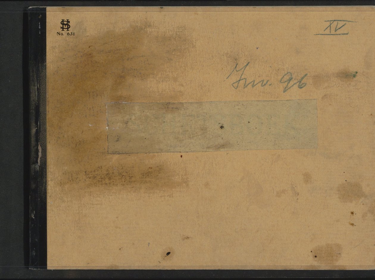 Skizzenbuch XV mit 22 Blättern od Isaac Israels