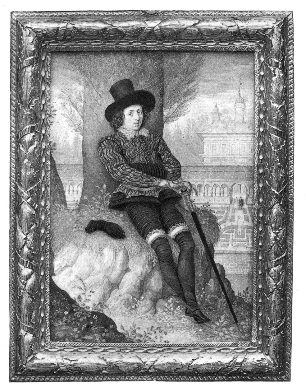 Portrét mladého muže, c1590-1595, 1896. od Isaac Oliver I