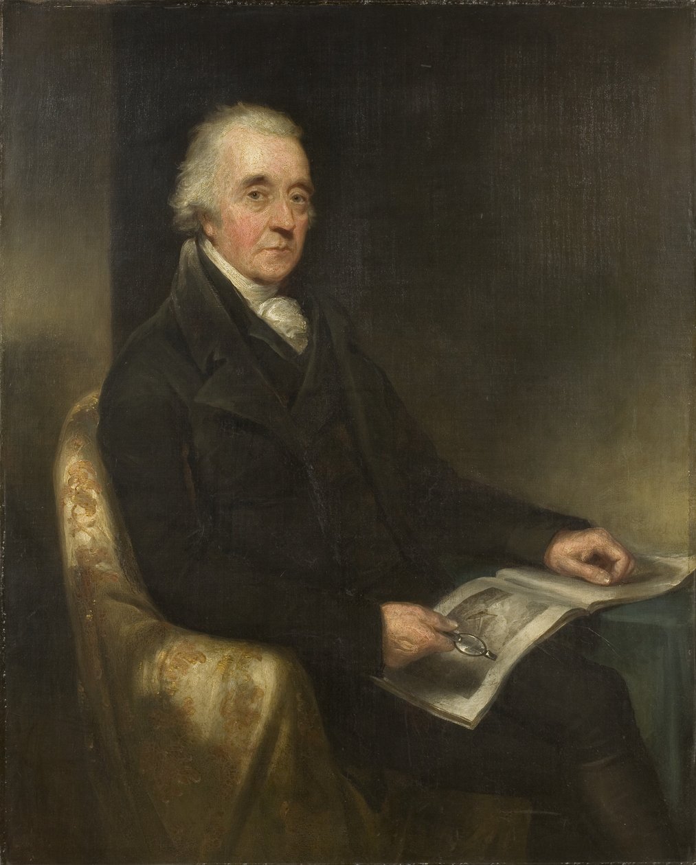 Nicholas Pocock, kolem roku 1810 (olej na plátně) od Isaac Pocock