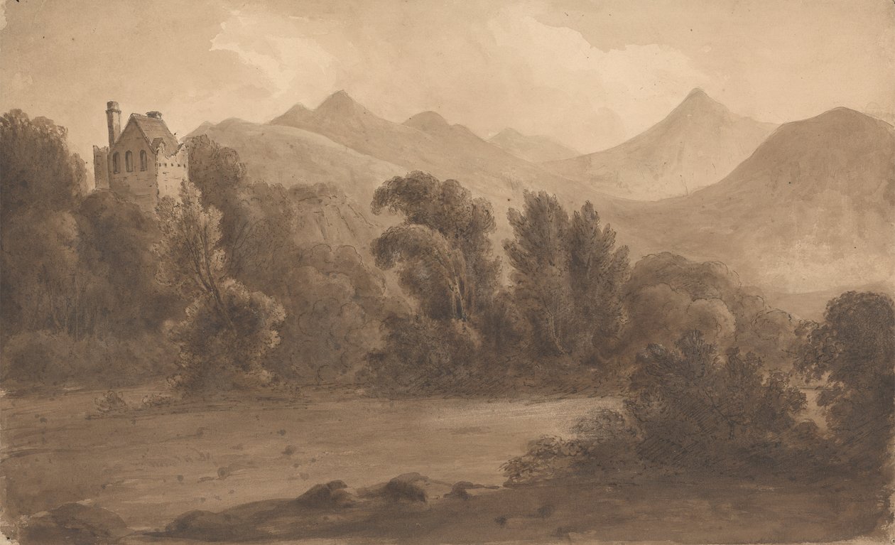 Dunloh Castle, Killarney, Irsko od Isaac Weld