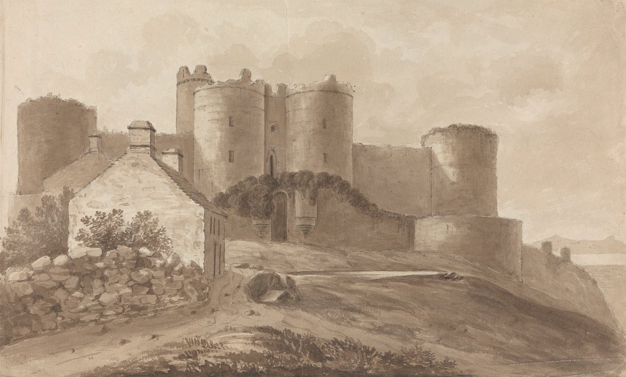 Hrad Harlech od Isaac Weld