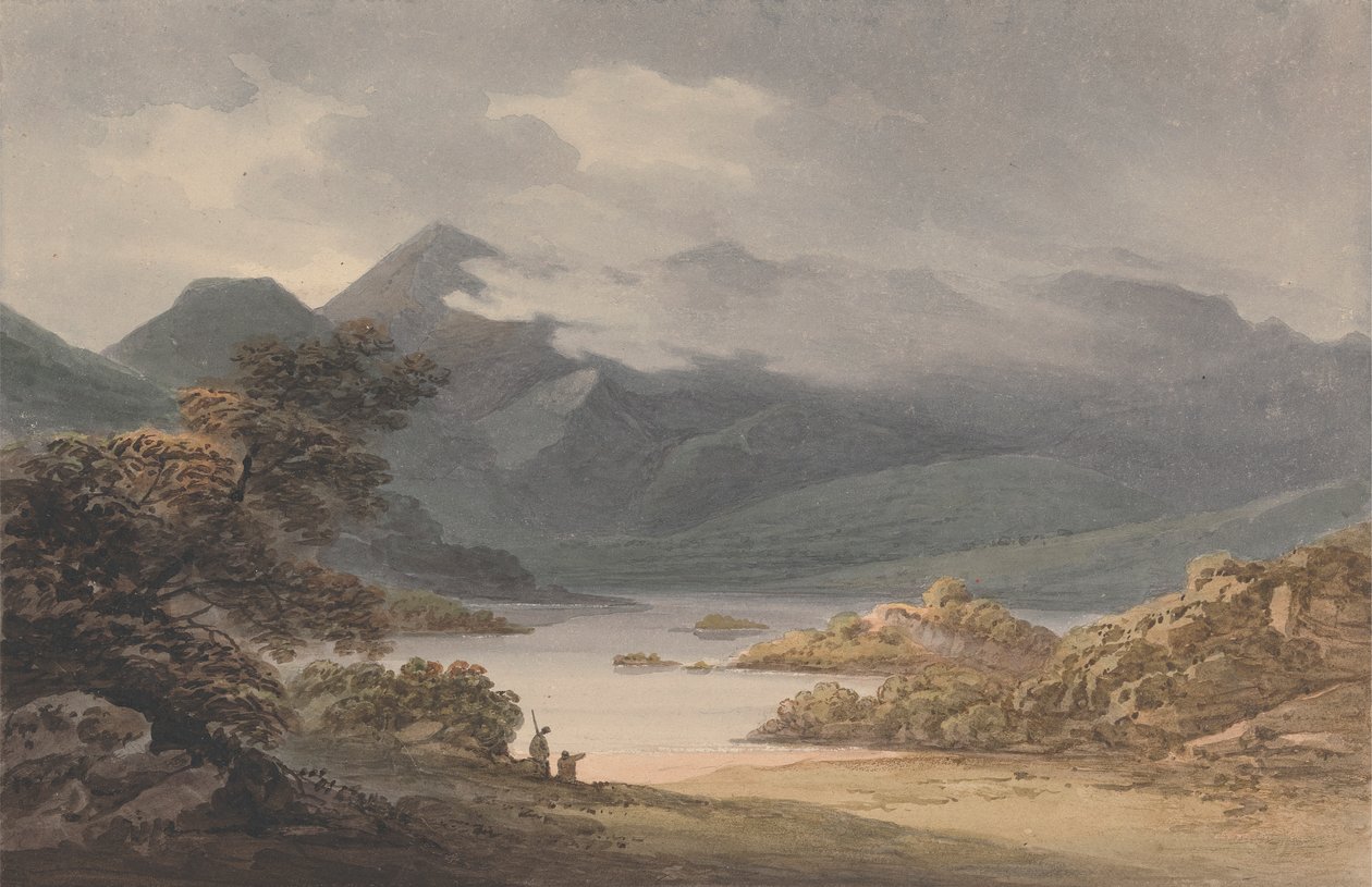Pohled na Upper Lake (Irsko) od Isaac Weld