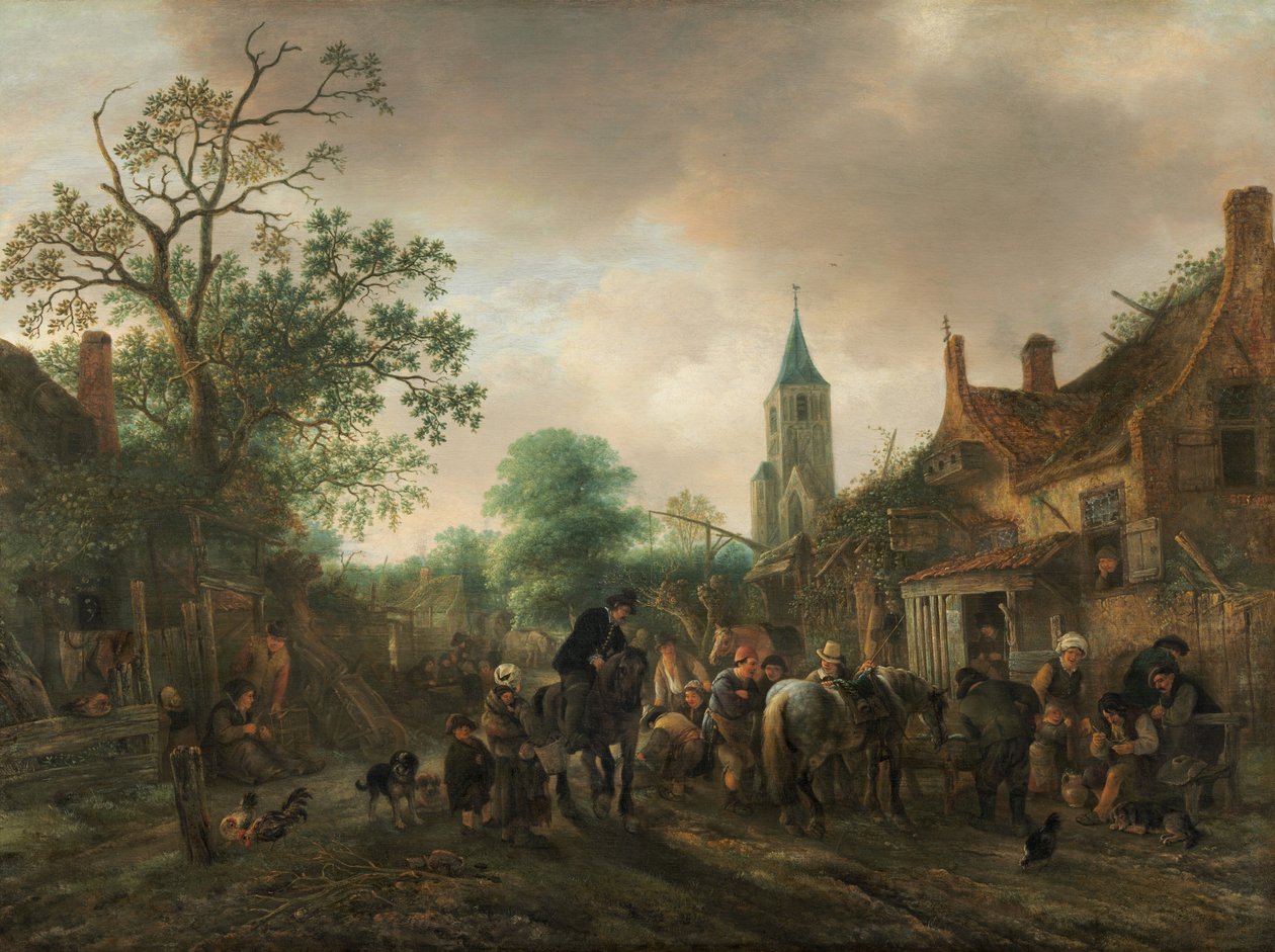 Zastávka v hostinci, 1645. od Isaac van Ostade