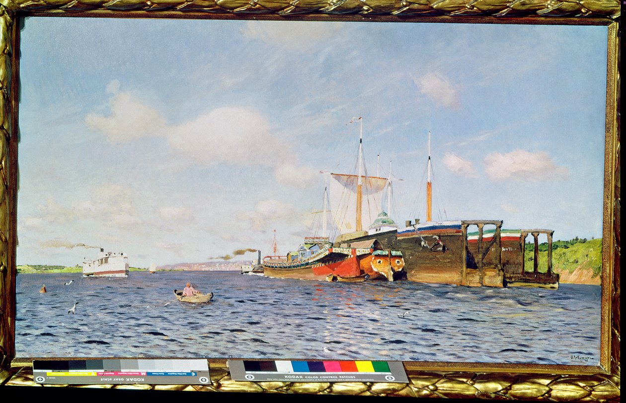 Čerstvý vítr na Volze, 1895 od Isaak Ilyich Levitan