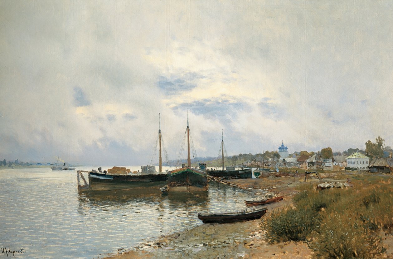 Po dešti. Plyos, 1889. od Isaak Ilyich Levitan