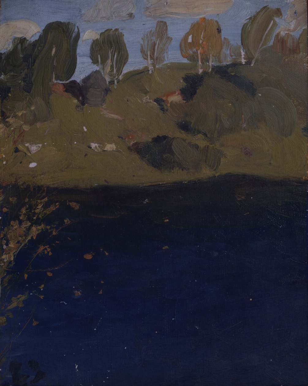 U jezera. Podzim, 90. léta 19. století od Isaak Ilyich Levitan