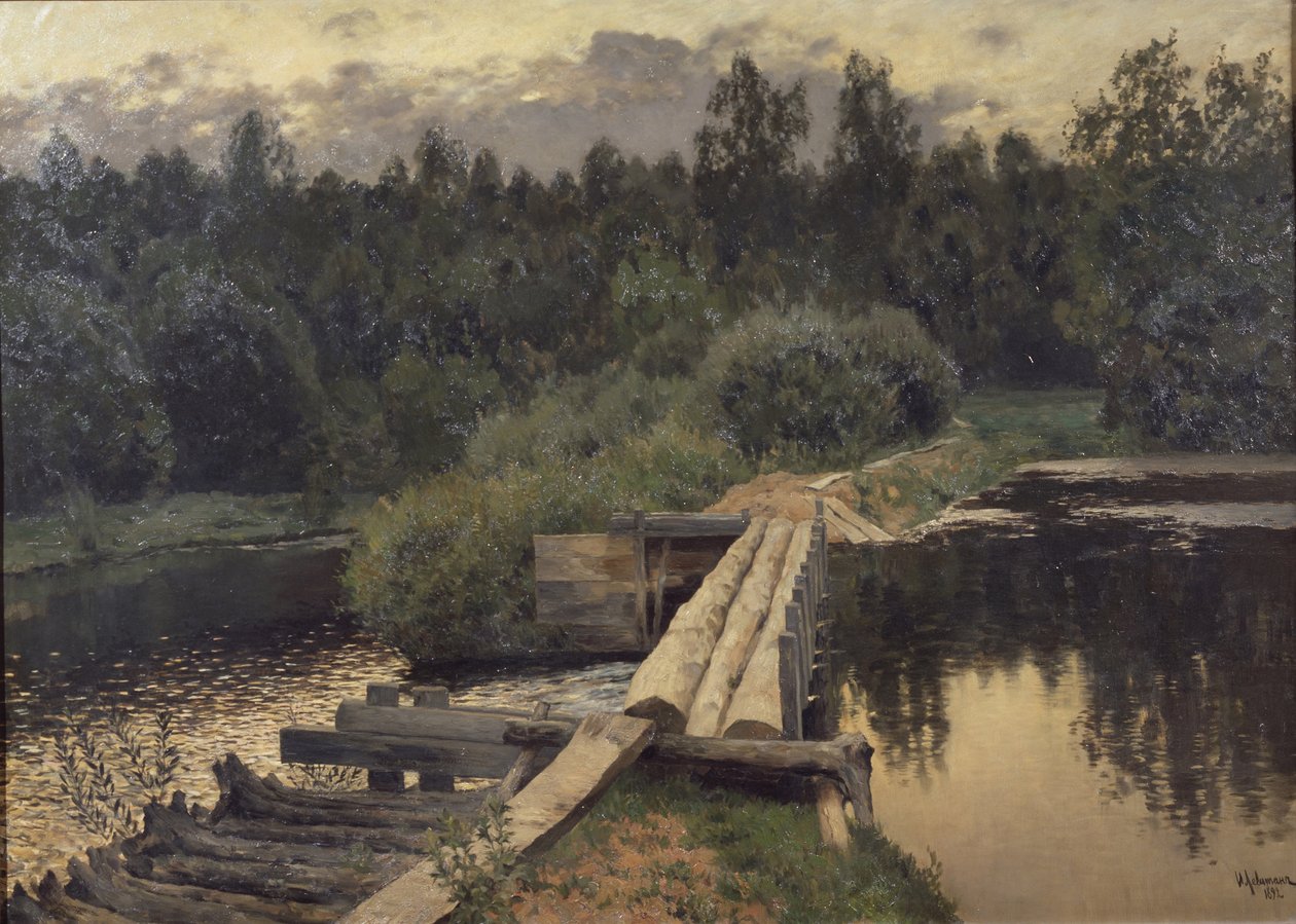 Na mělčině, 1892 od Isaak Ilyich Levitan