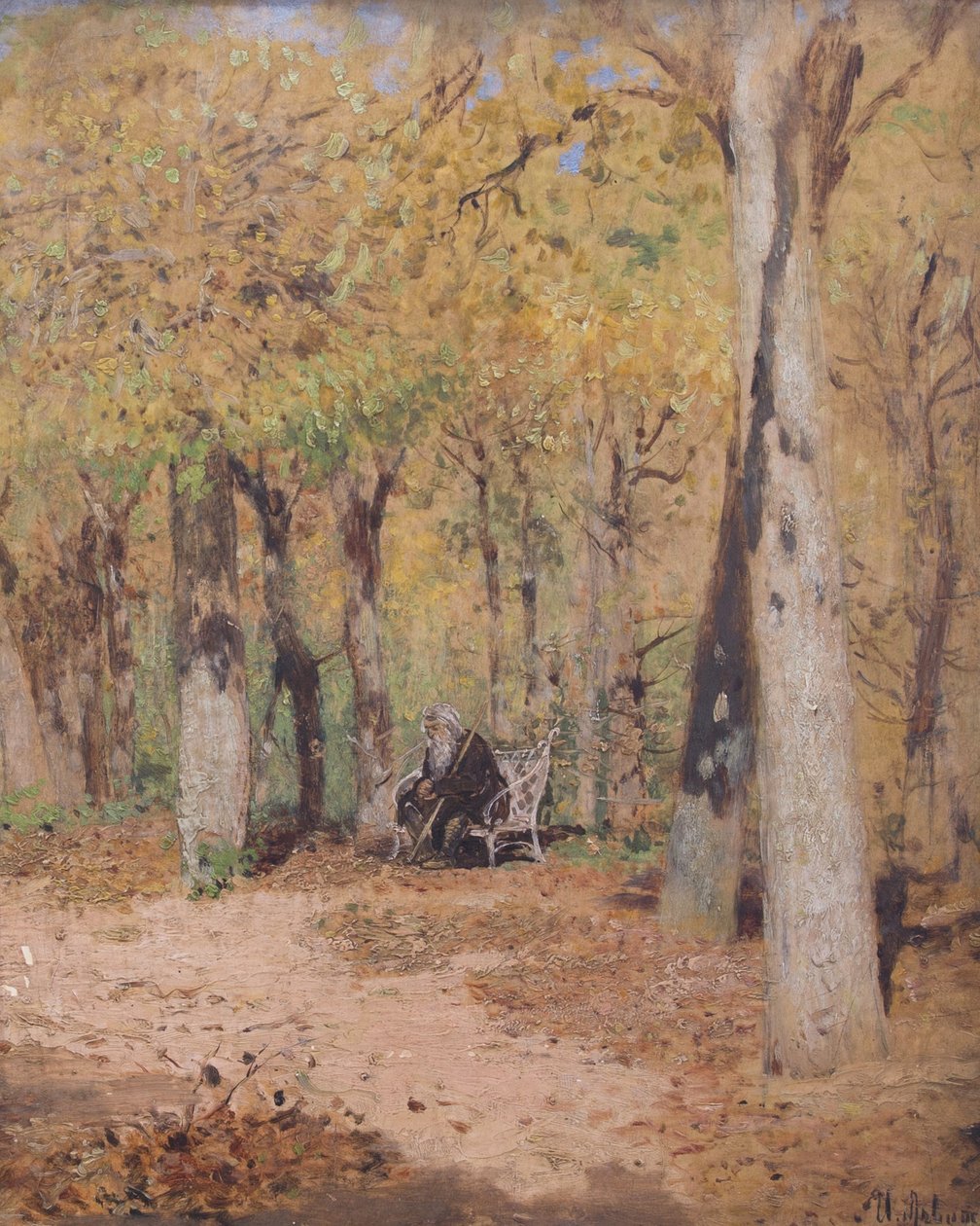 Podzimní mudrování, 1883 od Isaak Ilyich Levitan