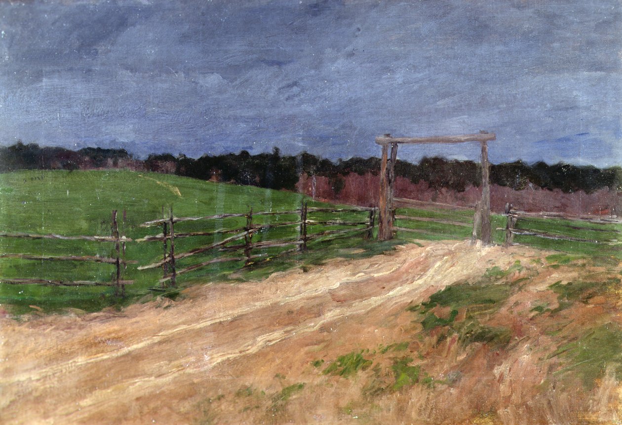 letní večer od Isaak Ilyich Levitan