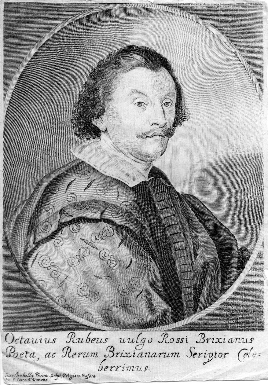 rytý portrét od Isabella Piccini