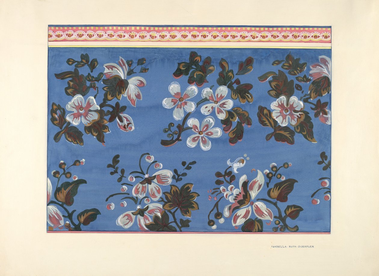 Bandbox Design, c. 1937. od Isabella Ruth Doerfler