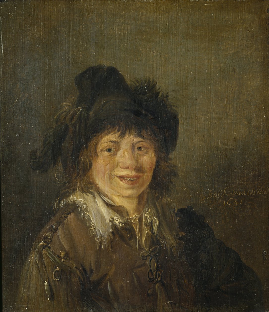 Autoportrét - Autoportrét, Ostade, Isaac van. Olej na dřevě od Isack van Ostade